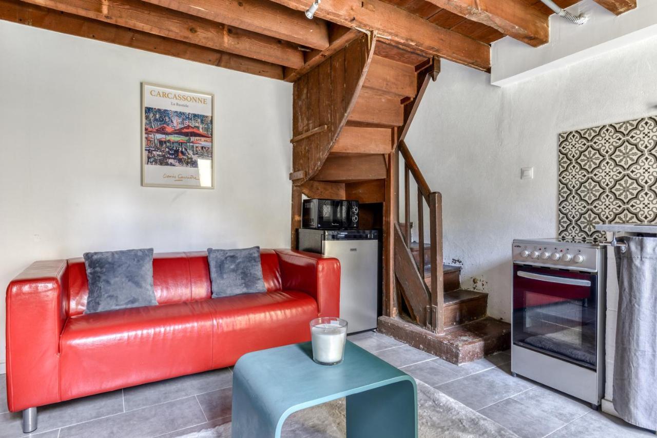 Ferienwohnung Le Patio De La Bastide Avec Terrasse & Netflix - Quartier Paisible Carcassonne Exterior foto