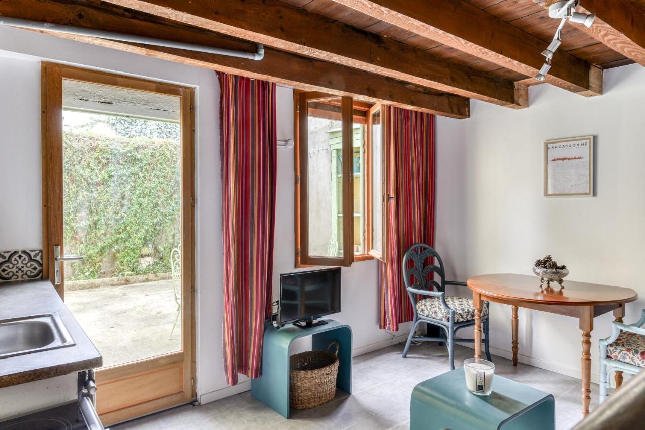 Ferienwohnung Le Patio De La Bastide Avec Terrasse & Netflix - Quartier Paisible Carcassonne Exterior foto